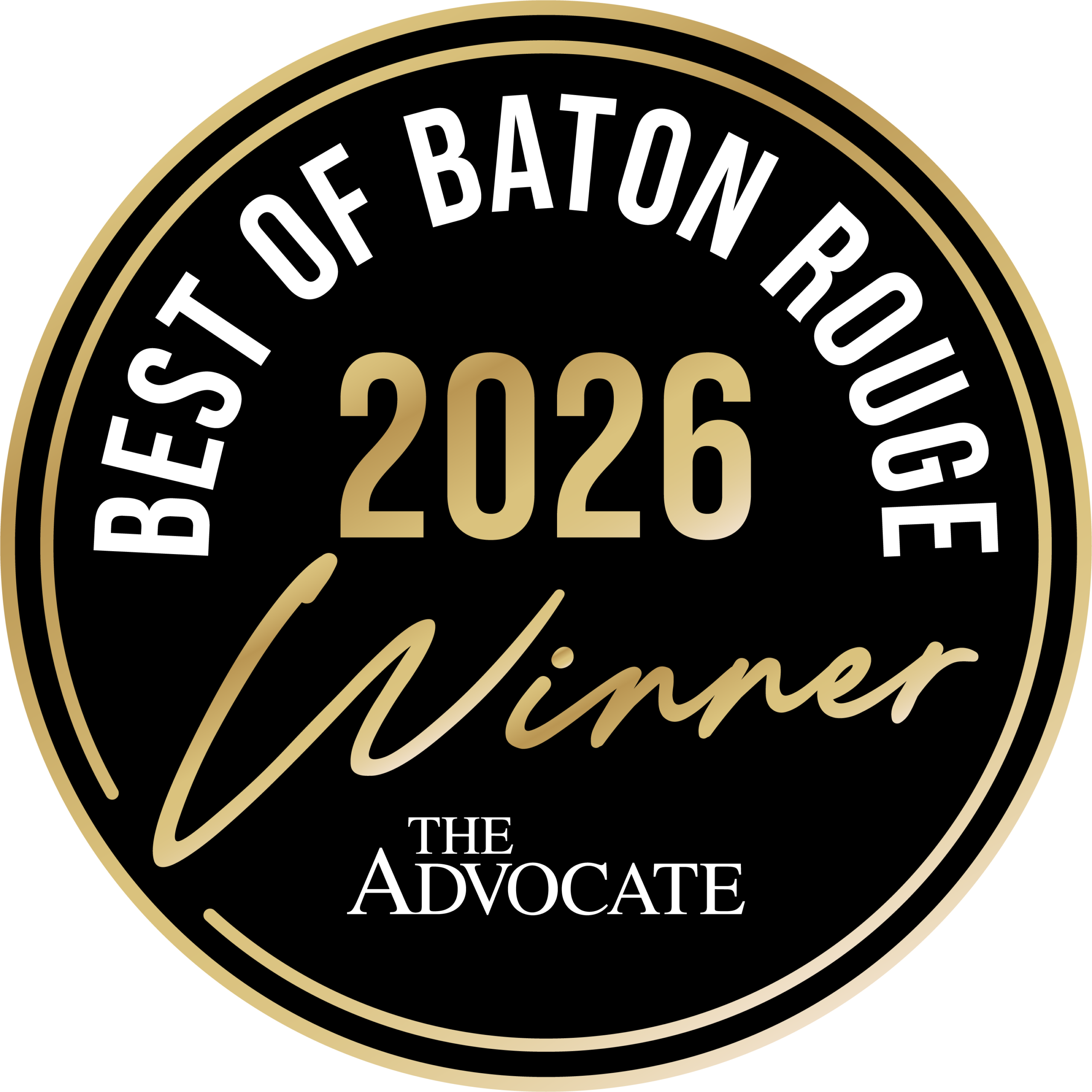 Best of Baton Rouge 2026 award badge